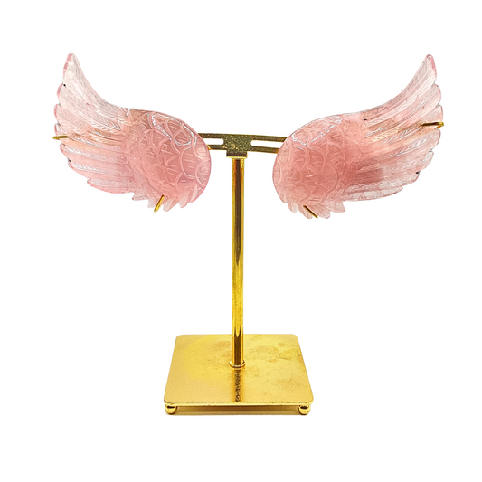 Rose Quartz Wings 169-HGR