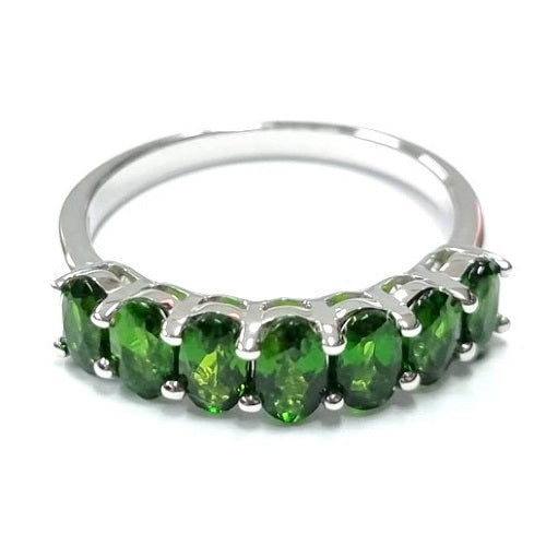 Chrome Diopside Ring