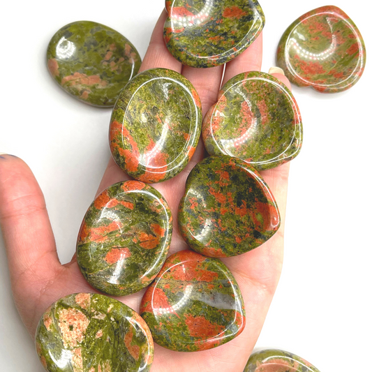 Unakite Worry Stone