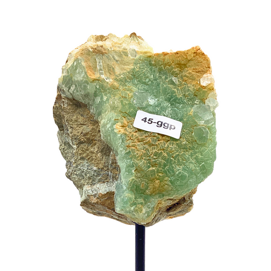 Green Calcite with Quartz  45-ggp