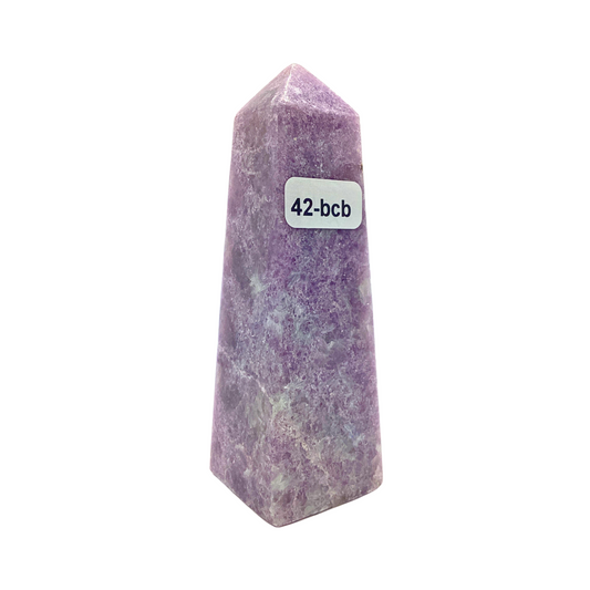 Lepidolite Tower 42-bcb