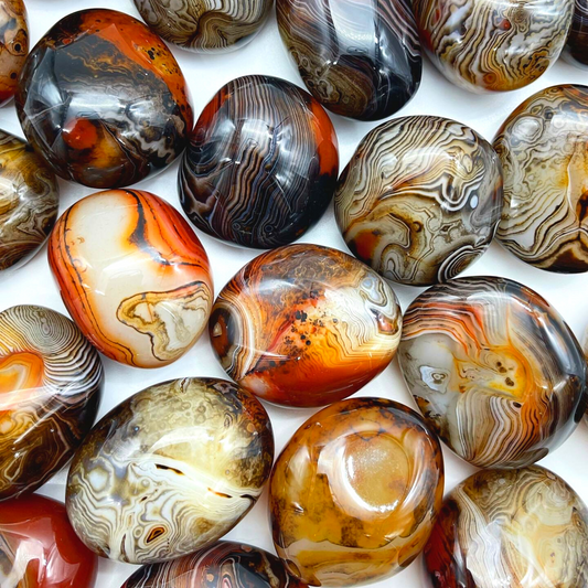 Sardonyx Palm-stones