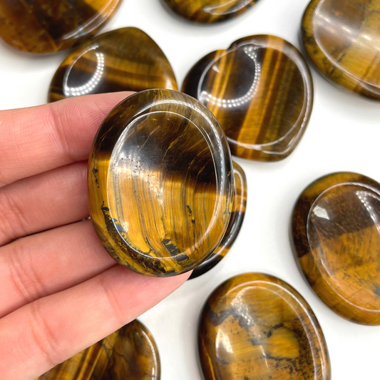 Tiger Eye Worry Stone