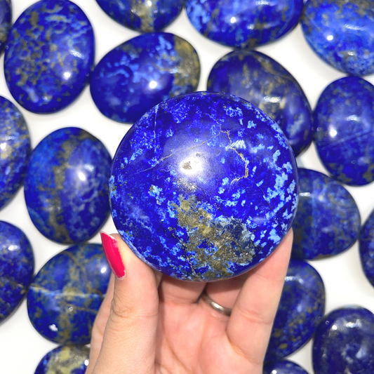 Lapis Lazuli Palm-Stones FEB-45