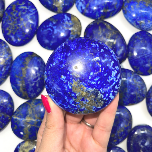 Lapis Lazuli Palm-Stones FED-25