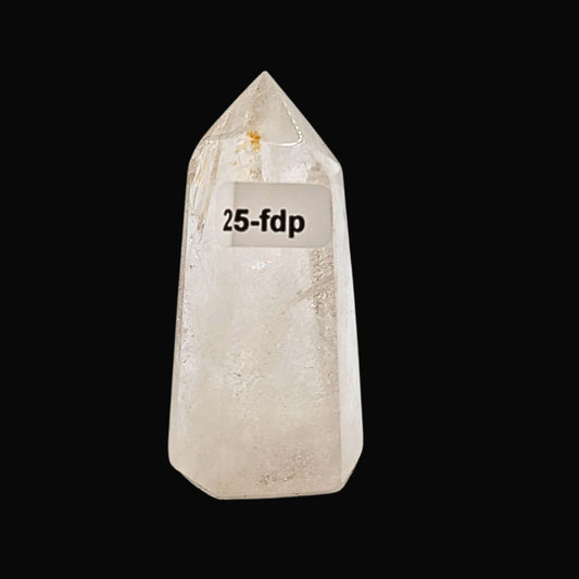 Clear Quartz tower 25-fdp
