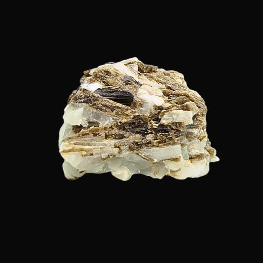Epidote with Blue Quartz 28-sqb