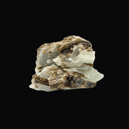 Epidote with Blue Quartz 28-sqb