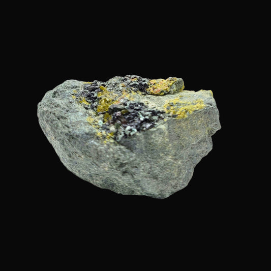 Hematite with Peridot 25-SMJ