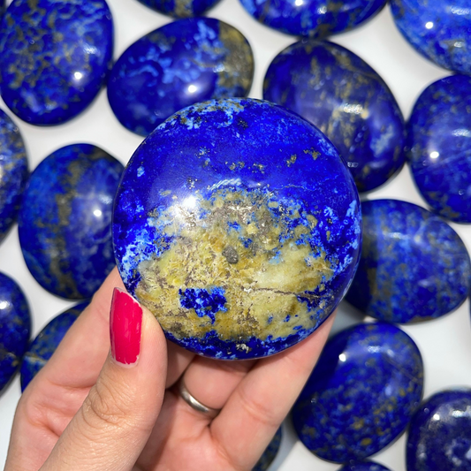 Lapis Lazuli Palm-Stones FHL-6