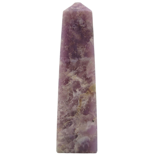 Lepidolite Tower 39-bcd