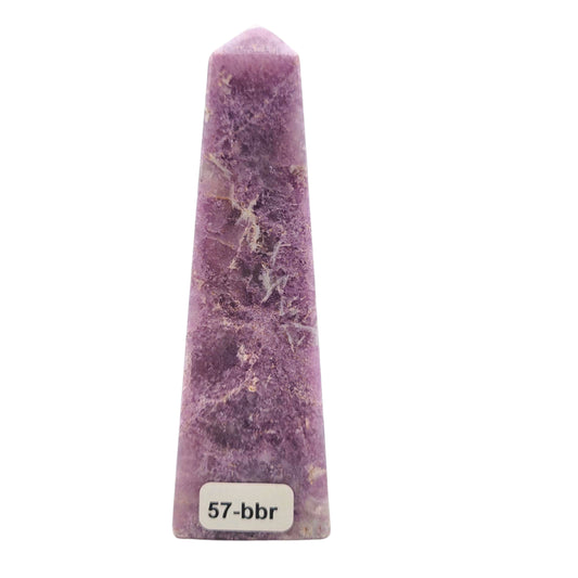 Lepidolite Tower 57-bbr