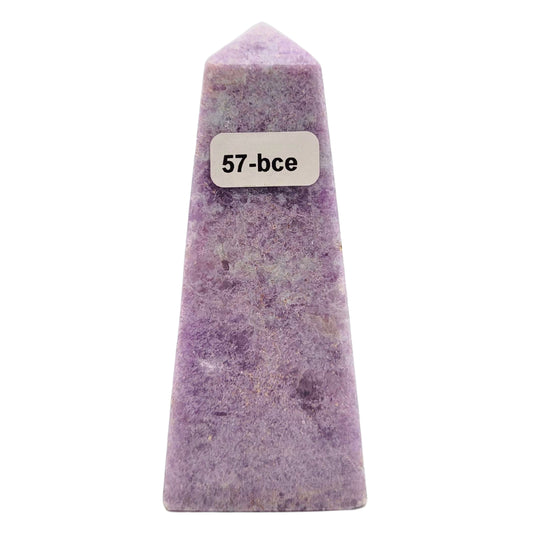 Lepidolite Tower 57-bce
