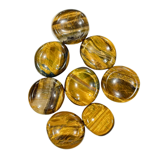 Tiger Eye Worry Stone