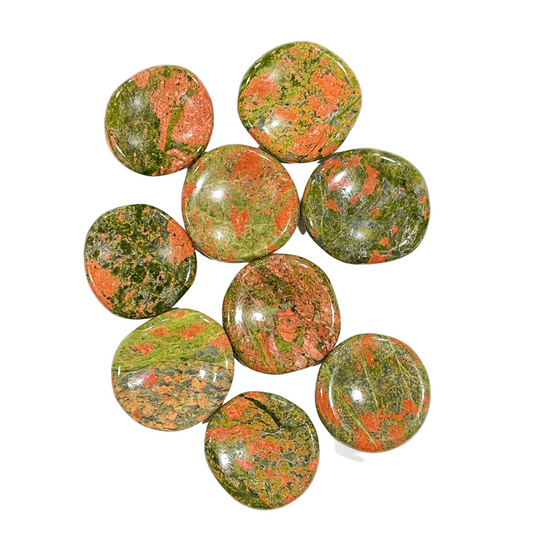 Unakite Worry Stone